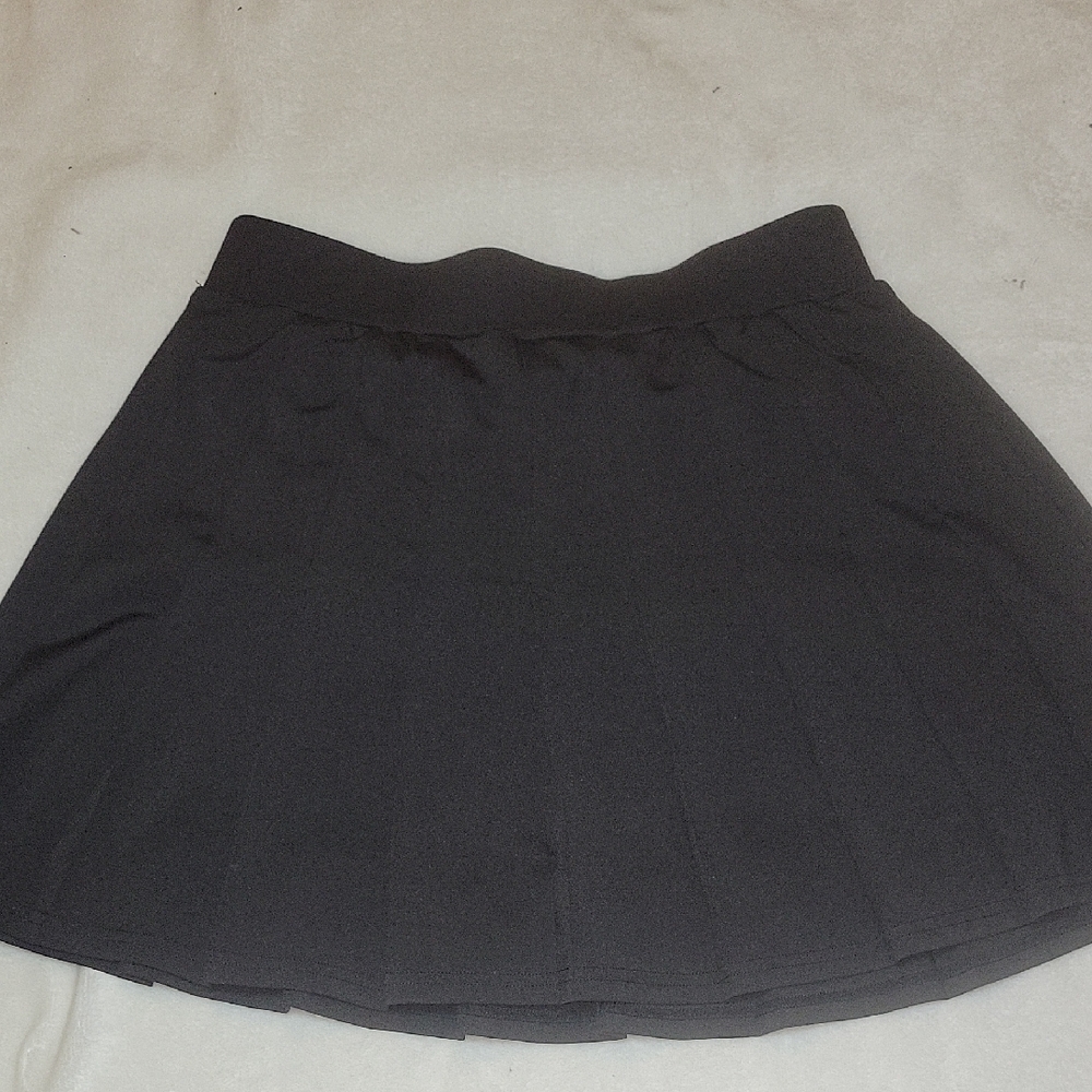 Chic Black Skater Skirt